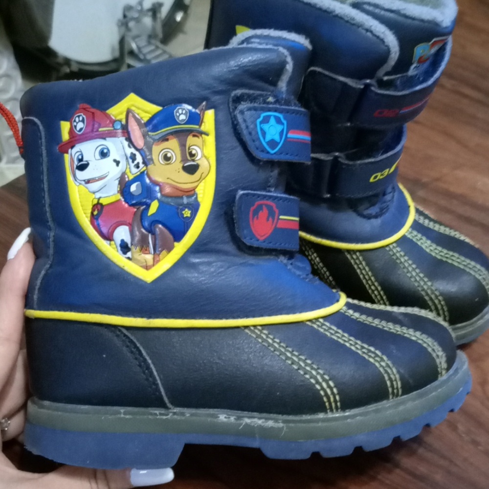 Snow shoes with light